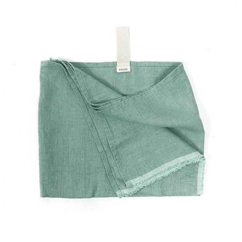 Big Linen Towel - Mint Green - RUUD Studios