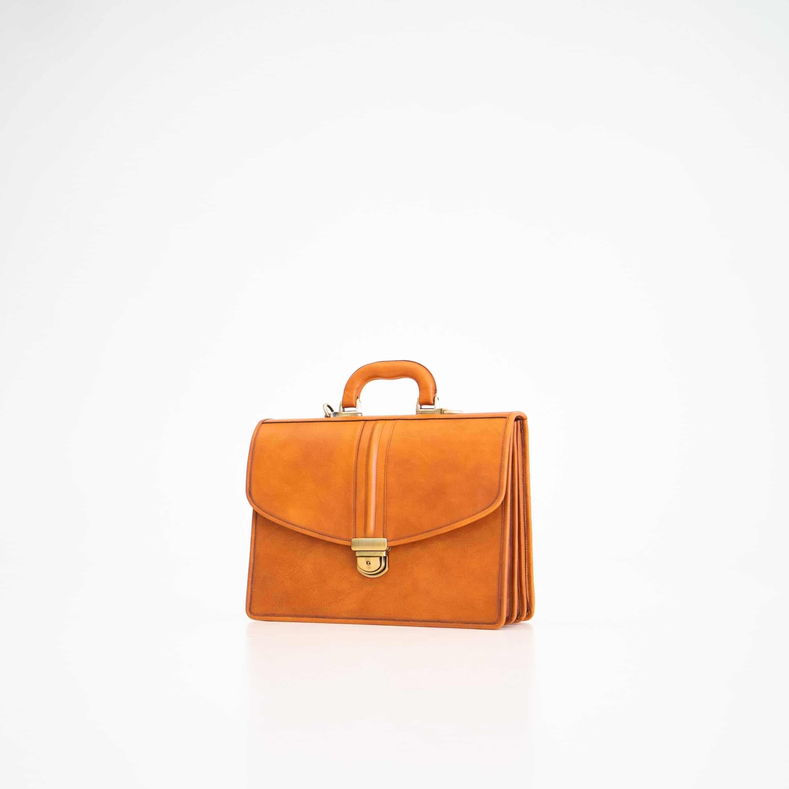 Briefcase No. 20 - Cognac - RUUD Studios