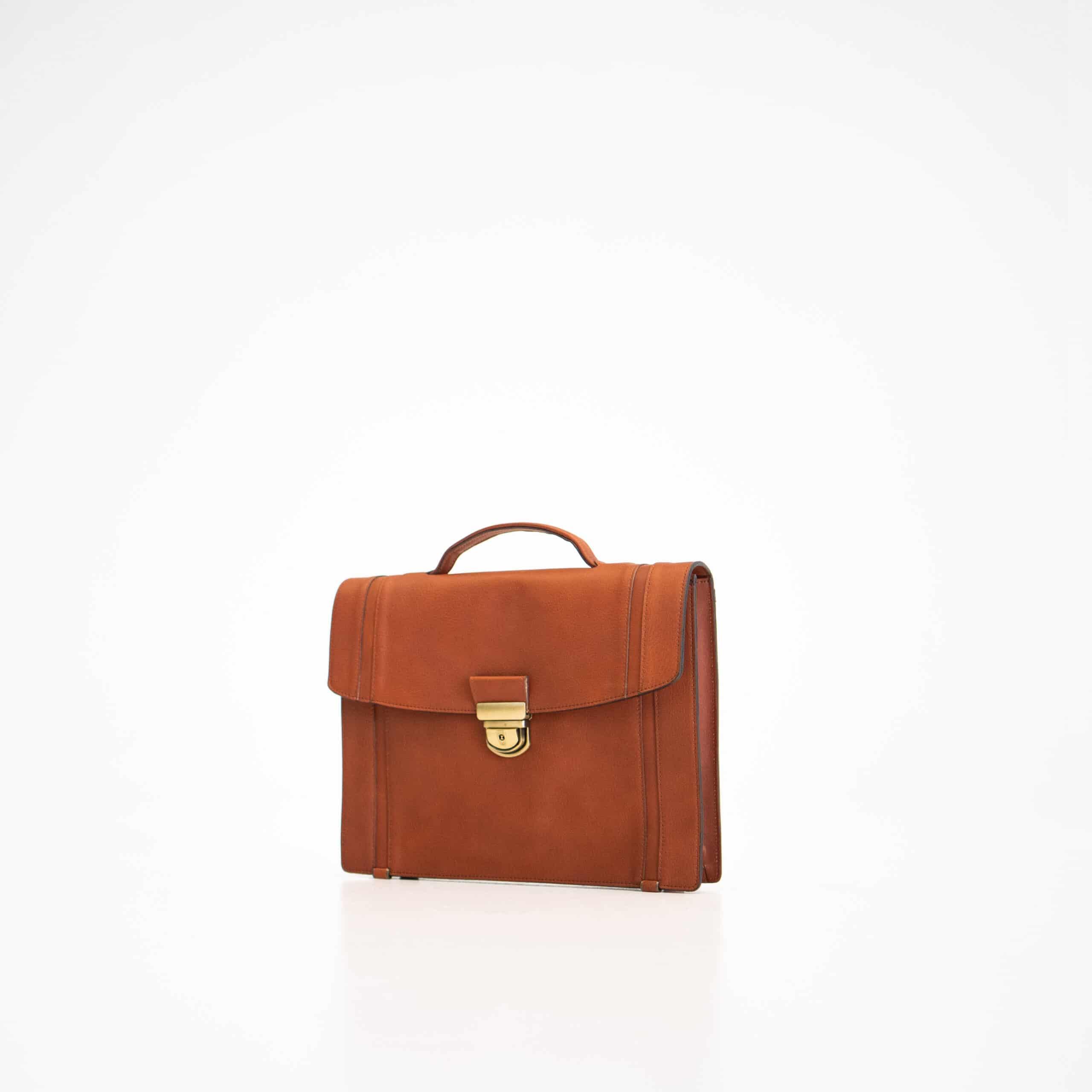 Briefcase No. 21 - Cognac - RUUD Studios