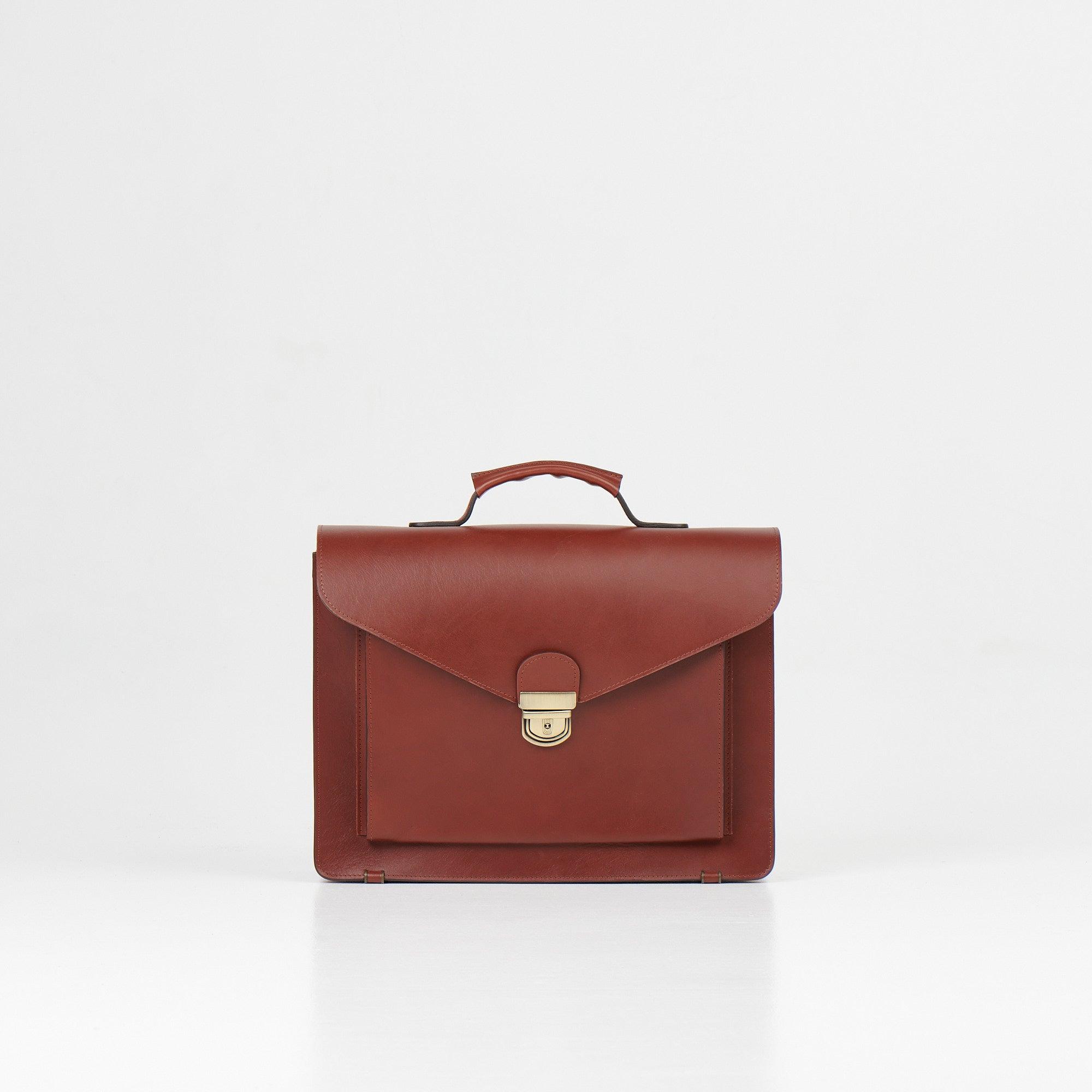 Briefcase No. 36 - Cognac - RUUD Studios