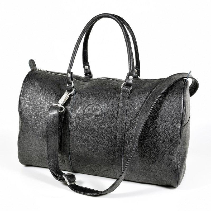Leather Travel or Sports Bag, 20L Capacity - Black - RUUD Studios
