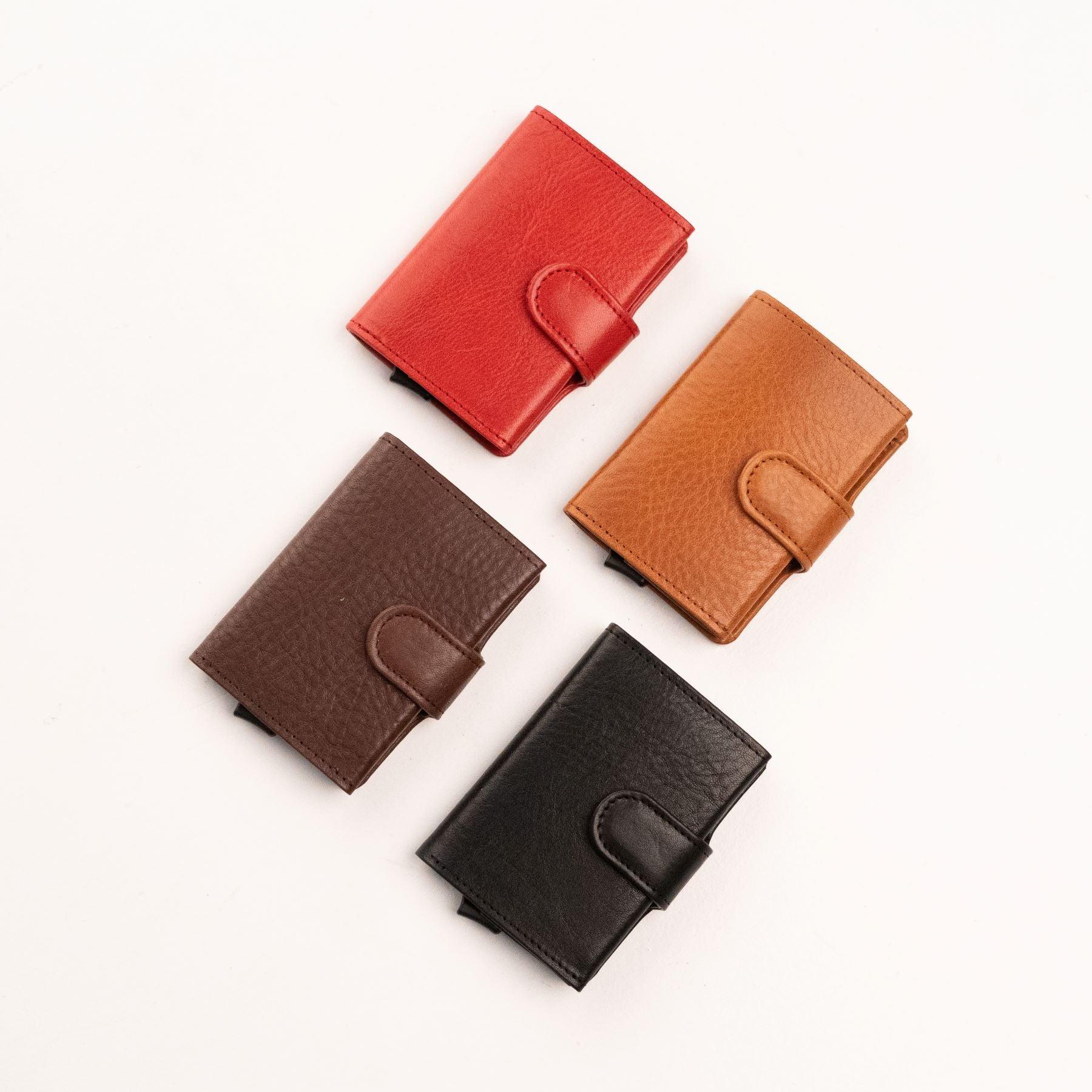 Leather Wallet 40-25 with RFID/NFC Blocking Card Holder - RUUD Studios