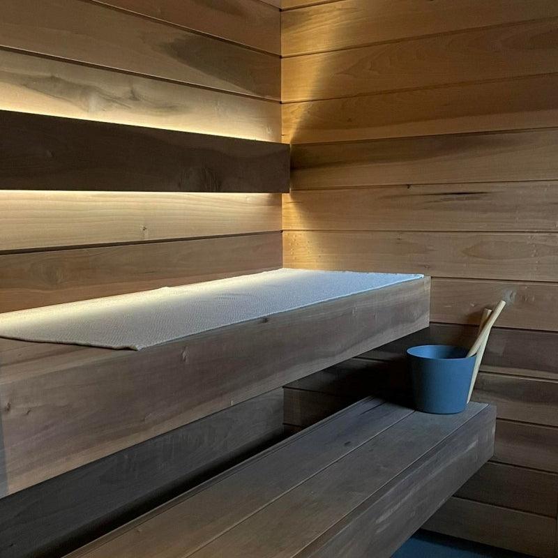 Linen Sauna Seat Cover - Beige - RUUD Studios