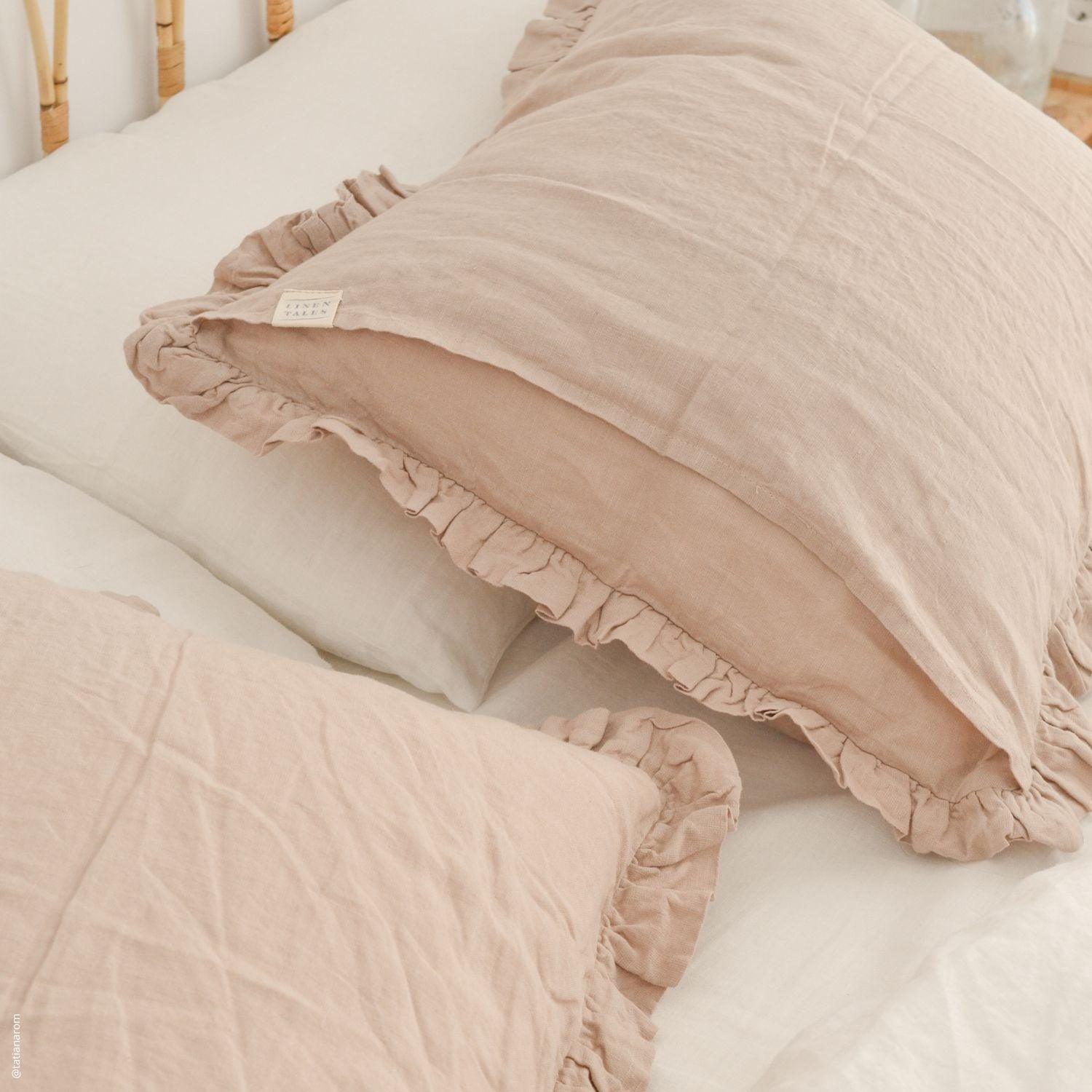 Linen Tales Pillowcase with Frills - RUUD Studios