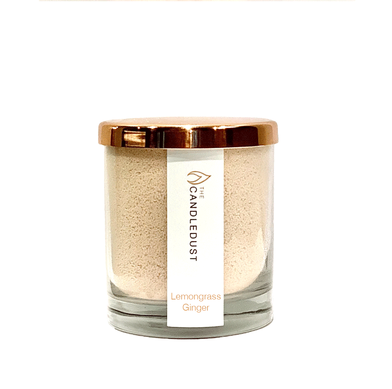 Powdered Candle in Glass – Lemongrass Ginger 160g - RUUD Studios