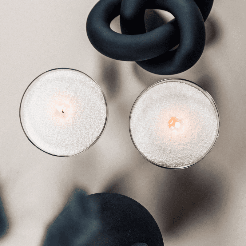 Powdered Candle - Unscented - RUUD Studios